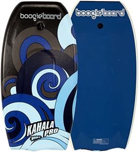 BoogieBoard 36” Kahala Pro Bodyboard | Durable, Light Weight Phuszion Core, Slick HDPE Bottom, Crescent Tail, Wrist Leash Included(Blue)