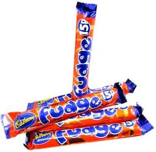 Cadbury Fudge Bar, 60 count