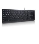 Lenovo Essential Wired Keyboard Essential, Full-Size (100%), W126087476 (Essential, Full-Size (100%), USB, Membrane, QWERTZ, Black)