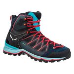 Salewa Mountain Trainer Lite Mid GTX - Women's Premium Navy/Blue Fog 9