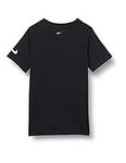 NIKE Unisex Kids Team Club 20 T Shirt, Black/White, S UK