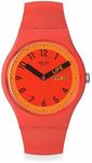 Swatch Proudly Red Quartz Casual Red Watch