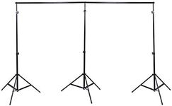 Wide Backdrop Stand - Portable Background Stand - Heavy Duty - Backdrop Express