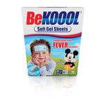 BeKoool Soft Cooling Gel Sheets for Kids, 4 Count