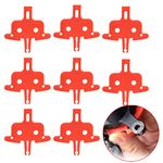 Paifeancodill Bike Brake Pads, 8 Pcs Hydraulic Bicycle Disc Brake Pads Spacer, Insert Brakes Mountain Road Bike Disc Brakes Parts, Oil Disc Protector Compatible with Tektro, Shimano, MTB, Road Bike