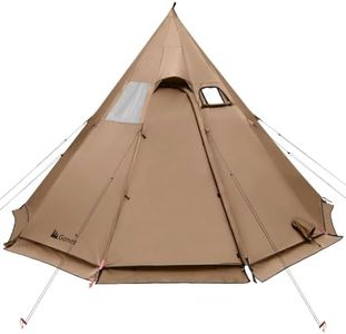 Gonex Hot Tent for Camping Waterproof Teepee Tipi Tent for 4-6 People