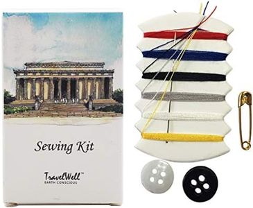 Travel Well Individually Wrapped Embroidery Compact Sewing Kit Boxed 100 Sets per Case Hotel Toiletries Amenities Landscape Series
