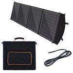 LAPOND 100W Portable Solar Panels Foldable Solar Panel Charger with QC3.0,DC Port,Waterproof Solar Charging Panel for Camping,Backpacking,Compatible with Cell phone, Tablets, Battery, Power Station