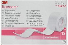 3M Transpore Surgical Tape 1" x 10 yard (Pack of 12)