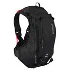 USWE MTB Hydro Hydration Pack with Hydration Bladder - Hydration Backpack for Cycling, Mountain Biking, E-MTB and Gravel Riding, Backpack with Water Bladder (12L, Carbon Black)