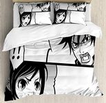 Ambesonne Anime Duvet Cover Set, Ja