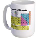 CafePress Periodic Table of Elements Large Mug 15 oz (444 ml) Ceramic Coffee Mug