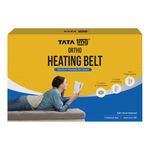 TATA 1mg Electric Heating Belt | Heating Pad for pain relief & period cramps | For back, shoulder, knee & ankle pain | 3 heat settings, double thermostat & 4 layer insulation for safe usage