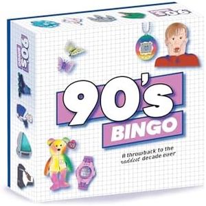 90's Bingo:A Throwback to The raddest Decade Ever