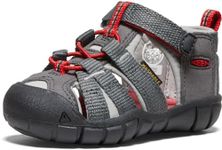 KEEN Unisex-Child Seacamp 2 CNX Closed Toe Sandals, Magnet/Drizzle, 6 Toddler