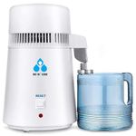 DCHOUSE 1 Gallon Water Distiller Machine, 750W Distilling Pure Water for Home Countertop Table Desktop, 4L Distilled Water Making Machine to Make Clean Water for Home