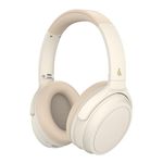 Edifier Wh700Nb Active Noise Cancelling Headphones - 68H Playtime - Ai Call Noise Cancellation - Dual Device Connection - Lightweight & Foldable Design - Fast Charge - Bluetooth 5.3 - Ivory - On Ear