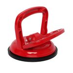 HEBEZON Car Dent Remover Metal Car Dent Remover Puller Handle Heavy Weight Lifting Capacity Lifter for Tiles, Glass, Objects Moving Full Metal Body & Rubber Vacuum Suction Cup (Big Size)