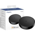 Aqara Smart Hub M2 (2.4 GHz Wi-Fi Required, Not Support Wi-Fi 6), Smart Home Bridge for Alarm System, IR Remote Control, Home Automation, Supports Alexa, Google Assistant, Apple HomeKit and IFTTT