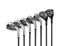 Cobra Golf 2022 LTDX Combo Iron Set Gloss Satin Chrome-Elderberry (Women's, Right Hand, KBS PGI 55, Ladies Flex, 5-SW)