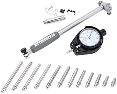 Dial Gauge 50-160mm Inner Diameter Gauge Aluminum Alloy 0.01mm High Precision Measuring Tool Engine Hole Cylinder Gauge for Automotive Motorcycles