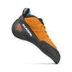 SCARPA Men's Generator Mid Rock Climbing Shoes for Trad Climbing, Orange Rust, 11.5 Women/10.5 Men