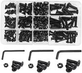 219 Pcs M4 M5 M6 Flat Head Screws A