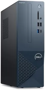 Dell Inspiron 3030 Small Desktop - Intel Core i5-14400 Processor, 16GB DDR5 RAM, 1TB SSD, Intel UHD 730 Graphics, Windows 11 Home, Onsite & Migrate Service - Mist Blue