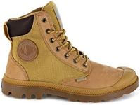 Palladium Boots Pampa Sport Cuff Wpn Waterproof Boots, Amber Gold/Mid Gum, 9.5