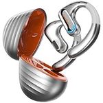 OpenRock Pro Open-Ear Headphones, Bluetooth 5.2 Wireless Earbuds, 46 Hours Playtime with Charging Case, Extra Deep Bass, IPX5 Waterproof, for Sports, Gaming, Office, Running, Cycling, Driving, Hiking