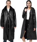 2 Pack Reusable Raincoats for Adult