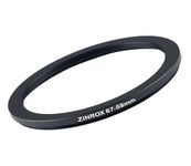 ZINROX® 67-58mm Step Down Lens Filter Adapter Ring Set of 1 Piece Size 67mm to 58mm Stepping Ring Adapter