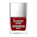 butter LONDON Patent Shine 10X Nail Lacquer, Gel-Like Finish, Chip-Resistant Formula, 10-Free Formula, Cruelty-Free, Polymer Technology, Her Majesty's Red