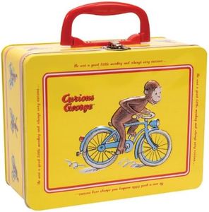 Curious George Tin Keepsake Box with Latch