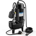 Acquaer 1/2HP Submersible Sewage/Ef