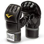 Everlast Train Advanced Wristwrap Heavy Bag Gloves (Small/Medium)