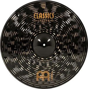 Meinl 22" Ride Cymbal - Classics Custom Dark - Made in Germany, 2-YEAR WARRANTY (CC22DAR)