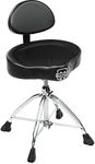 Mapex Double-Braced Quad Legs Saddle-Style Drum Throne with Backrest (T875)