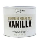 Indulgence Collection Vanilla Milkshake Powder Mix 1kg - Luxurious Thick and Creamy Texture - Ideal for Frappe and Smoothie Drinks - Vegan and Gluten-Free - Made in the UK