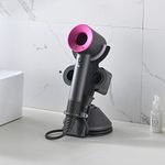 Hawayi Hair Dryer Stand Holder Design for Dyson Dryer and Compatible for All Dyson Supersonic Models Black