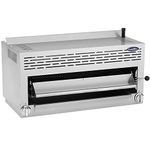 ATOSA US CookRite ATSB-36 Commercial Cheese Melter Salamander Broiler Infrared Raclette Countertop Grill Natural Gas 36"- 43,000 BTU