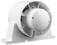 4 inch Vents In-line Extractor Fan with Mounting Bracket for Grow Tent - 100mm