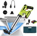 Electric Toilet Plunger With 1 batt