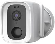 Laser Smart Home Outdoor Security Camera Full HD, Weatherproof, 2 Way Audio, Motion Detection, Alexa Google Compatible, WiFi, No hub Required, Night Vision