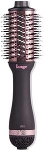 L'ANGE HAIR Le Volume 2-in-1 Titanium Blow Dryer Brush | Hot Air Brush in One with Oval Barrel | Hair Styler for Smooth, Frizz-Free Results for All Hair Types