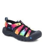 KEEN Men’s Newport Retro Closed Toe Sandal, Original Tie Dye/Original Tie Dye, 10 D (Medium) US