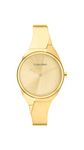 Calvin Klein Analogue Quartz Watch for Women with Gold Colored Stainless Steel Bracelet - 25200235