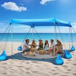 Raynesys Beach Tent Sun Shelter, 10