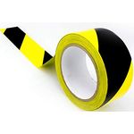 DIY Crafts 10 Meter, Reflactive Tape, 2inch Wide Double-Roll of Ultra-Adhesive Black Yellow Hazard Tape Marking. Mark Floor Step Area Safety High-Visibility A (10 Meter, Reflactive Tape)