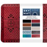 Anti Fatigue Comfort Floor Mat by Sky Mats -Commercial Grade Quality Perfect for Standup Desks, Kitchens, and Garages - Relieves Foot, Knee, and Back Pain (20x39x3/4-Inch, Sedona Red Rocks)